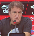 Cuca lê pronunciamento sobre anulação de processo na Suíça  Foto: Reprodução/RPC