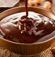 CALDA/COBERTURA DE CHOCOLATE SEM LACTOSE/LEITE  Foto: Bake and Cake Gourmet