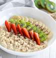 Mingau de aveia com linhaça  Foto: Nemer-T | Shutterstock / Portal EdiCase