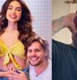 Paula Amorim mostra reação de Breno Simões ao descobrir gravidez  Foto: Reprodução/Instagram / Márcia Piovesan