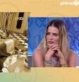 'BBB 24': Yasmin Brunet reage a VAR de Rodriguinho e Nizam falando sobre seu corpo.  Foto: Reprodução, TV Globo / Purepeople