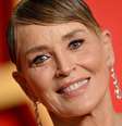 Sharon Stone no tapete vermelha da Festa do Oscar da Vanity Fair 2024  Foto: Reprodução/Getty Images