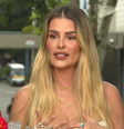 Yasmin Brunet foi ao Mais Você para o Café com o Eliminado  Foto: Reprodução de Vídeo / Rede Globo