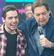 João Silva e Faustão  Foto: Reprodução/Band / Mais Novela