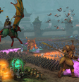 Batalhas épicas com monstros fantásticos dão o tom em Total War: Warhammer III  Foto: Creative Assembly / Divulgação