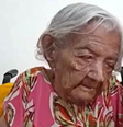 Aos 119 anos, brasileira pode ser considerada pessoa mais velha do mundo  Foto: Reprodução TV Record / Reprodução TV Record