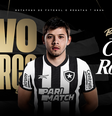 Óscar Romero.   Foto: Divulgação/Botafogo / Esporte News Mundo