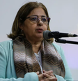 Mulheres foram as que mais sofreram com o fascismo dos últimos anos, disse a ministra Cida Gonçalves  Foto: Fabio Rodrigues-Pozzebom/Agência Brasil