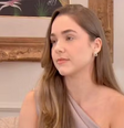 A nutricionista Larissa Duarte deu entrevista à TV Verdes Mares, onde relembrou o episódio de assédio  Foto: Reprodução/TV Verdes Mares