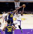 Partida entre Golden State Warriors e Los Angeles Lakers  Foto: Sean M. Haffey/Getty Images / Getty Images