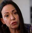 María Corina Machado venceu as primárias da oposição com 92% dos votos, mas está impedida de concorrer  Foto: Reuters / BBC News Brasil