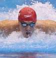 James Guy nadando borboleta na piscina  Foto: Getty Images / BBC News Brasil
