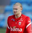Haaland em treino da seleção da Noruega   Foto: JAVAD PARSA | NTB | AFP via Getty Images / Esporte News Mundo