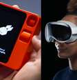 Rabbit R1 e Apple Vision Pro: duas novidades incríveis   Foto: Montagem Homework