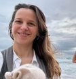 Matilde com Cauê e Diego com Joaquim, em uma praia  Foto: Reprodução/Redes Sociais / Perfil Brasil