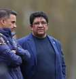 Leila Pereira, presidente do Palmeiras que está como chefe de delegação do Brasil, também repudiou os casos dos ex-jogadores  Foto: Rafael Ribeiro / CBF - Legenda: Ednaldo em Londres / Jogada10
