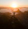 Amanhecer no Rio de Janeiro  Foto: Wadé/ Unsplash