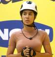 Isabelle quebrou cenário na Prova do Anjo do BBB24  Foto: Reprodução/TV Globo
