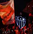 Torcida fez vigília na sede administrativa do Atlético, no bairro de Lourdes, em BH   Foto: Pedro Souza/Atlético-MG / Esporte News Mundo