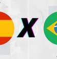Brasil encara a Espanha nesta terça-feira   Foto: ENM / Esporte News Mundo