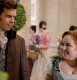 Luke Newton (Colin) e Nicola Coughlan (Penelope)  Foto: Adoro Cinema