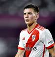 Franco Mastantuono em Barracas Central x River Plate   Foto: Marcelo Endelli | Getty Images / Esporte News Mundo