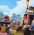 Os jogadores agora podem construir veículos em Lego Fortnite  Foto: Reprodução / Epic Games