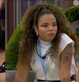Beatriz chora e reclama de palavras de Pitel sobre ela no 'BBB 24'.  Foto: Reprodução, TV Globo / Purepeople