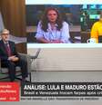 Valdo Cruz, Leilane Neubarth, Daniela Lima e Camila Bomfim, o quarteto do 'Conexão': telejornal com tantos participantes eventualmente suscita conflitos  Foto: Reproodução/TV