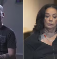 Gabriel Costa e Wilma Petrillo falaram sobre a disputa que travam na Justiça  Foto: Reprodução/Fantástico