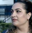 Ex-mulher de Lucas 'Buda' dá entrevista para Leo Dias no Fofocalizando.  Foto: Reprodução, SBT / Purepeople