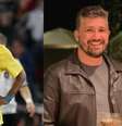 Pedrinho, à direita, é um dos advogados de Robinho  Foto: Imago Images/Eibner via Reuters Connect/Reprodução/Instagram