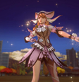 A feiticeira Ameya Aisling é uma das protagonistas de Emerald Beyond  Foto: Square Enix / Divulgação