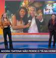 Christina Rocha, Marcão do Povo, Márcia Fu e Vyni Vieira no 'Tá na Hora'  Foto: Reprodução/SBT / Mais Novela