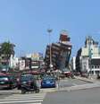 Terremoto em Hualien, Taiwan, que deixou mortos, danificou dezenas de edifícios e também gerou alerta de tsunami até no Japão e nas Filipinas  Foto: Haote Zhang/Divulgação via REUTERS