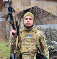 O brasileiro Fernando Barroso de Macedo atua como soldado voluntário na Ucrânia desde agosto de 2023  Foto: Reprodução/Instagram
