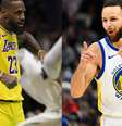 Los Angeles Lakers x Golden State Warriors   Foto: @lakers / @warriors / RD1