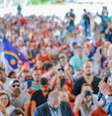 04.04.2024 – Presidente da República, Luiz Inácio Lula da Silva, durante a cerimônia de Inauguração da Estação Elevatória de Água Bruta (EEAB) Ipojuca e do Trecho Belo Jardim – Caruaru da Adutora do Agreste Pernambucano. Arcoverde – PE.  Foto: Ricardo Stuckert / PR / Banda B