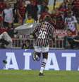  Foto: LUCAS MERÇON/FLUMINENSE FC - Legenda: Keno, em seu último jogo pelo Fluminense, em 16 de março / Jogada10