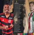 Foto: Divulgação/Flamengo - Legenda: Escalação do Flamengo / Jogada10