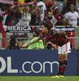 Pedro, do Flamengo   Foto: MAURO PIMENTEL/AFP via Getty Images / Esporte News Mundo