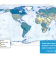 IBGE lança mapa com Brasil no centro do mundo  Foto: IBGE