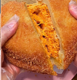 'Coraxinha', coxinha em formato de coração viraliza nas redes sociais  Foto: Reprdução/Instagram