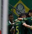  Foto: Cesar Greco/Palmeiras - Legenda: Palmeiras está em busca do tetra da Libertadores / Jogada10