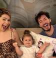 Viih Tube e Eliezer com a filha, Lua  Foto: Reprodução/ Instagram / Márcia Piovesan