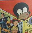 Gibi, o mascote que dava nome à publicação, em representação estereotipada e racista de um menino negro, em ilustração de 1973  Foto: Richardson Santos de Freitas/ Arquivo Pessoal / BBC News Brasil