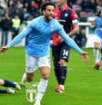 Felipe Anderson em comemoração de gol no Campeonato Italiano.   Foto: Site Oficial/Lazio. / Esporte News Mundo