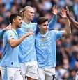  Foto: Darren Staples/AFP via Getty Images - Legenda: Manchester City assumiu a liderança da Premier League no último fim de semana / Jogada10