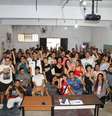 Turma de 2024 começa jornada até o próximo vestibular no cursinho A Sol, que funciona em Guarulhos há 18 anos  Foto: Igor Araruna