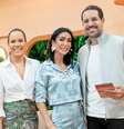 Regina Volpato, Michelle Barros e Paulo Mathias funcionam bem juntos no programa matinal do SBT  Foto: Divulgação/SBT